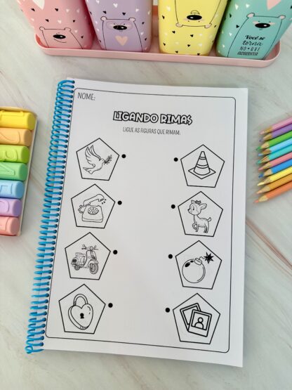 Apostila de Atividades para Trabalhar Rimas - Imagem 8