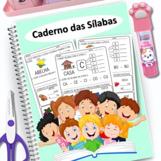CADERNO DAS SÍLABAS