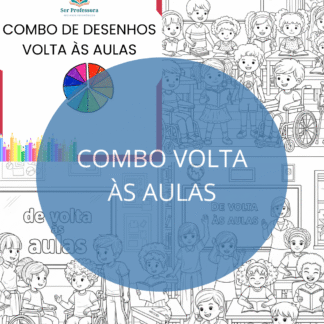 Combo de desenhos - Volta às aulas