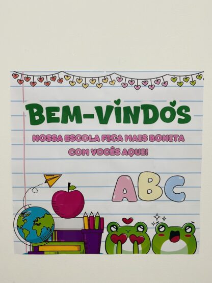 Painel + lembrancinha volta as aulas - Imagem 2