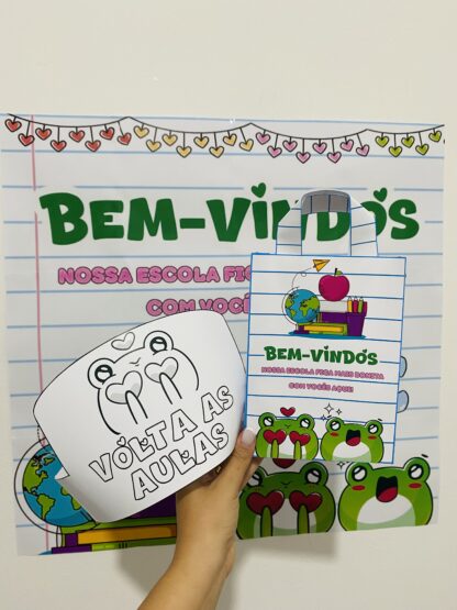 Painel + lembrancinha volta as aulas - Imagem 9