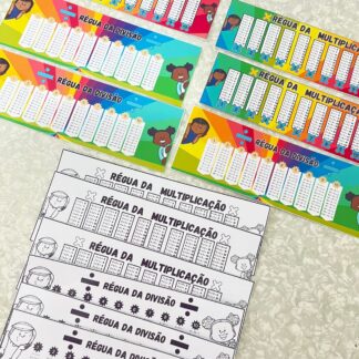 Painel e Réguas da Multiplicação e Divisão
