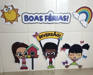 Painel de férias