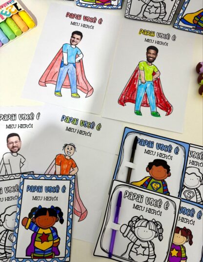 Kit Dia dos Pais – Tema Herói - Imagem 2