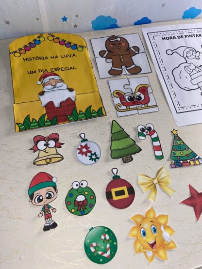 HISTÓRIA NA LUVA - UM DIA ESPECIAL - NATAL - Imagem 4