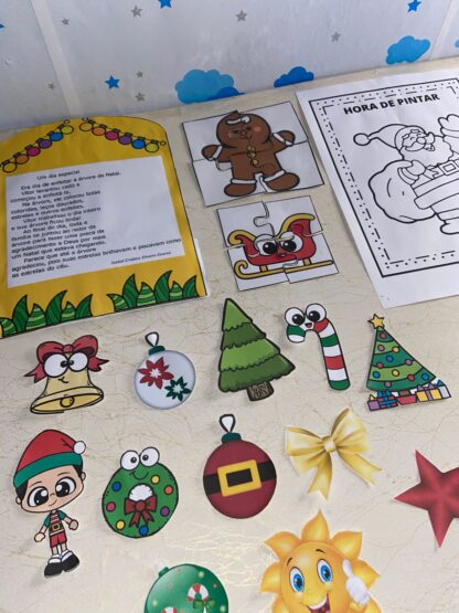 HISTÓRIA NA LUVA - UM DIA ESPECIAL - NATAL - Imagem 2