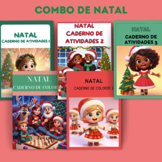 COMBO - CADERNOS DE NATAL