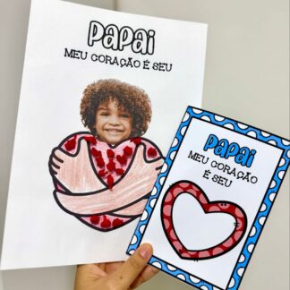 Kit Dia dos Pais – Tema “Meu coração é seu”