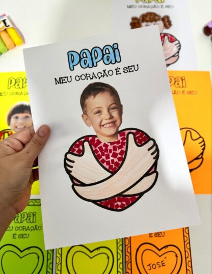 Kit Dia dos Pais – Tema “Meu coração é seu” - Imagem 3