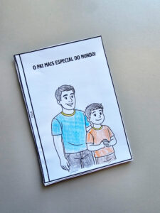 Livrinho Especial Dia dos Pais – Para Colorir, Desenhar ou Colar Fotos