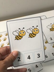 Números e Quantidades – Abelhinha!