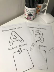Trabalhando as Letras do Alfabeto!
