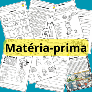 Matéria-prima atividades