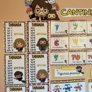 Cantinho da matemática Harry Potter