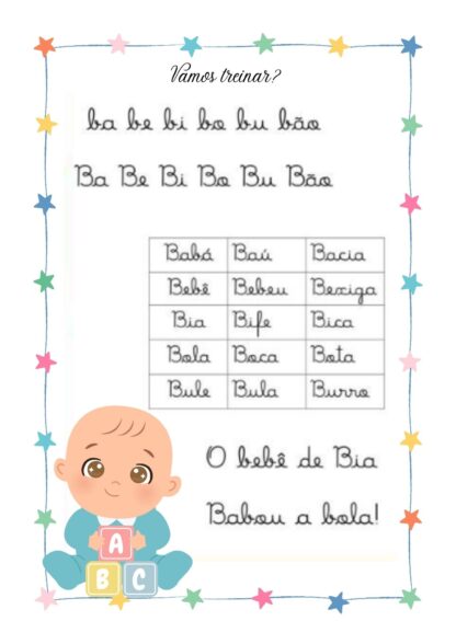 Apostila de alfabetização método Tradicional - Imagem 3