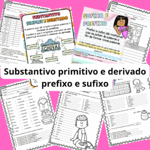 Substantivo Primitivo Derivado Prefixo Sufixo