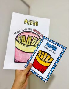 Kit Dia dos Pais – Tema Batata Frita