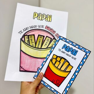 Kit Dia dos Pais – Tema Batata Frita