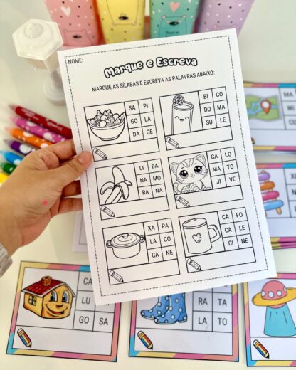 KIT DE MATERIAIS “MARQUE E ESCREVA” - Imagem 3