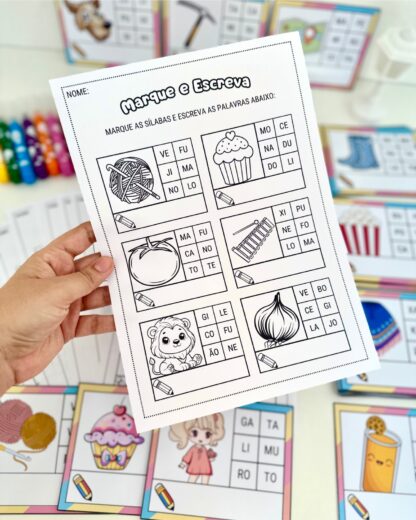 KIT DE MATERIAIS “MARQUE E ESCREVA” - Imagem 5