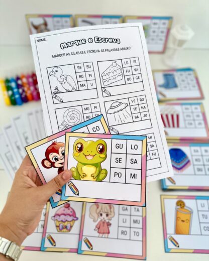KIT DE MATERIAIS “MARQUE E ESCREVA” - Imagem 10