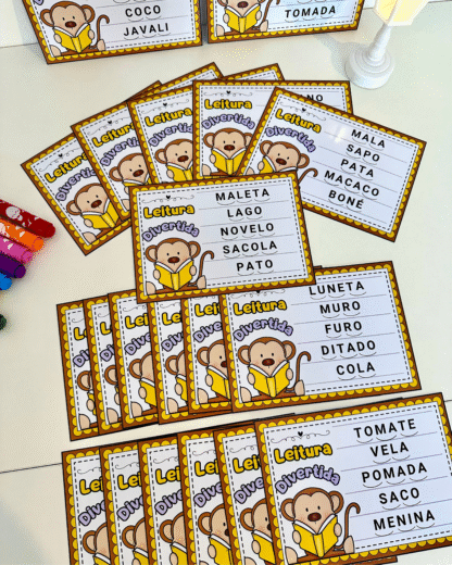 FICHAS LEITURA DIVERTIDA - Imagem 2