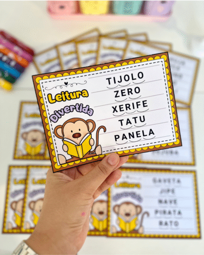 FICHAS LEITURA DIVERTIDA - Imagem 11