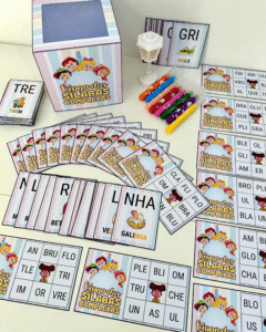 BINGO DAS SÍLABAS COMPLEXAS