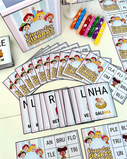 BINGO DAS SÍLABAS COMPLEXAS - Imagem 9