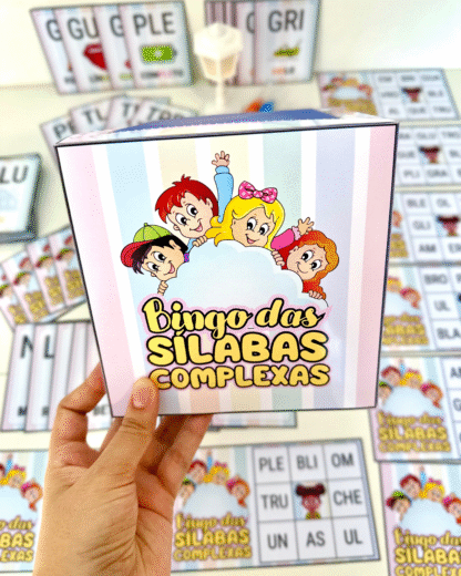 BINGO DAS SÍLABAS COMPLEXAS - Imagem 11