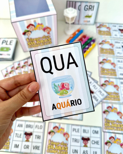 BINGO DAS SÍLABAS COMPLEXAS - Imagem 12