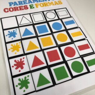 Pareamento cores e formas