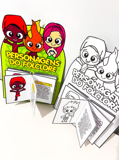Luva Livro dos Personagens do Folclore - Imagem 5