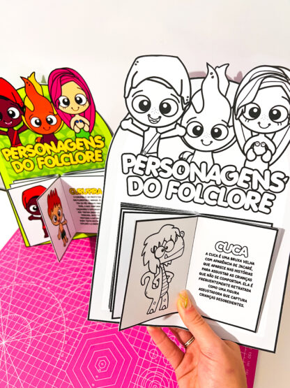 Luva Livro dos Personagens do Folclore - Imagem 3