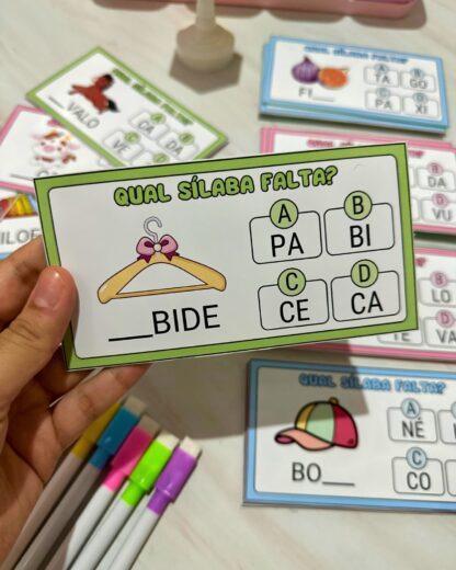 ASSINALE A SÍLABA - Imagem 2