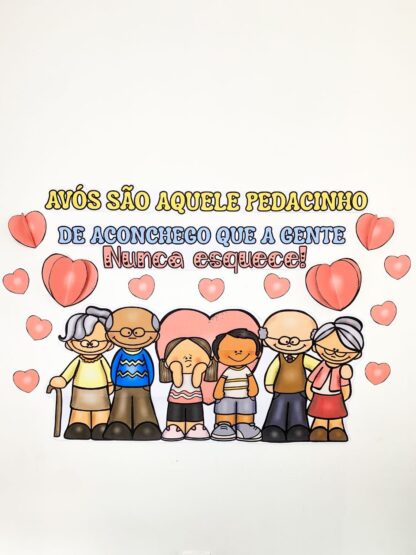 Painel Encantador Dia dos Avós - Imagem 7