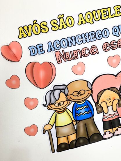 Painel Encantador Dia dos Avós - Imagem 8