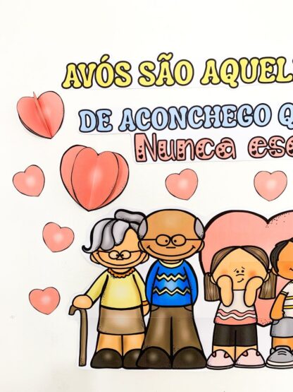 Painel Encantador Dia dos Avós - Imagem 9