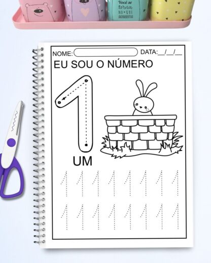 Apostila Eu Sou o Número 0 a 10 - Imagem 8