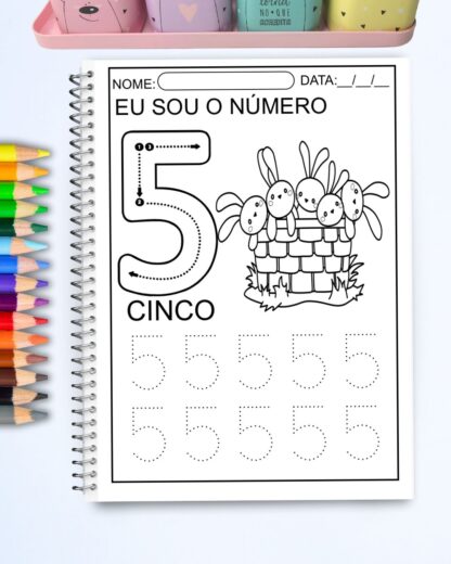 Apostila Eu Sou o Número 0 a 10 - Imagem 10