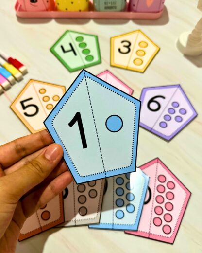 PAREANDO AS QUANTIDADES PARA TRABALHAR NUMERAIS DE 1 A 10 - Imagem 2