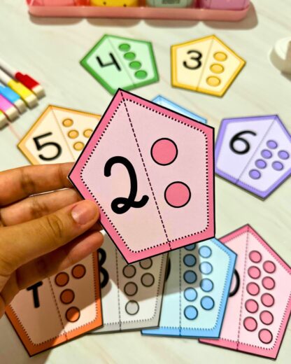 PAREANDO AS QUANTIDADES PARA TRABALHAR NUMERAIS DE 1 A 10 - Imagem 6