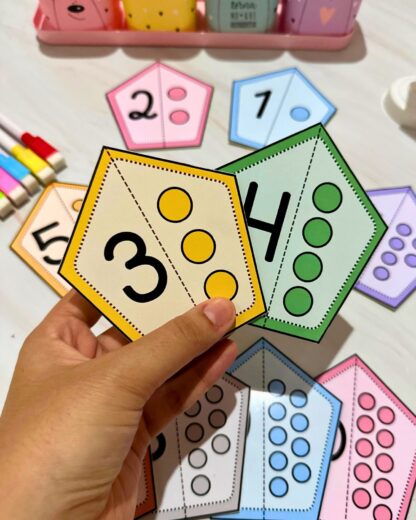 PAREANDO AS QUANTIDADES PARA TRABALHAR NUMERAIS DE 1 A 10 - Imagem 7