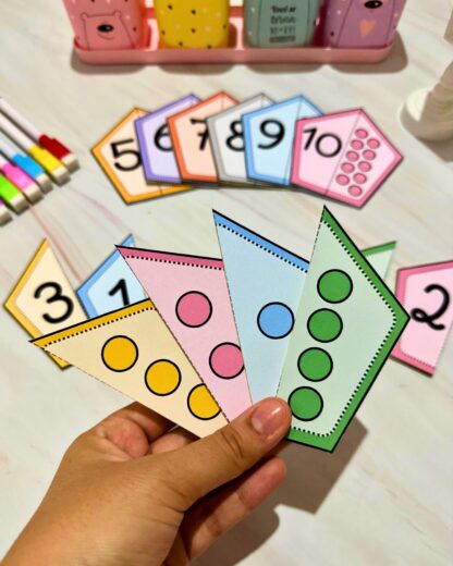 PAREANDO AS QUANTIDADES PARA TRABALHAR NUMERAIS DE 1 A 10 - Imagem 10