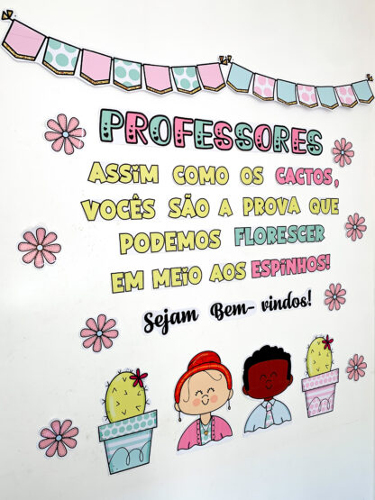 Painel de Bem-Vindos Professores - Imagem 4