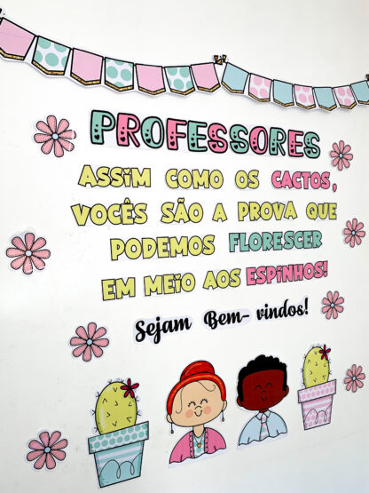 Painel de Bem-Vindos Professores - Imagem 5