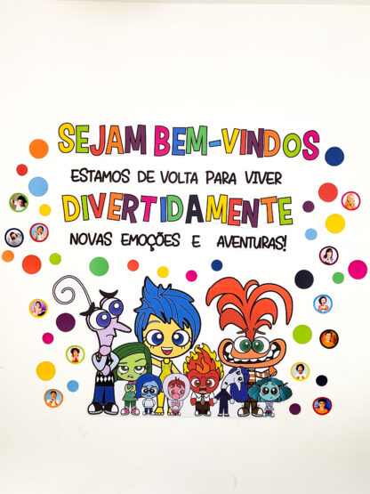 Painel Volta às Aulas Emoções com fotos - Imagem 3