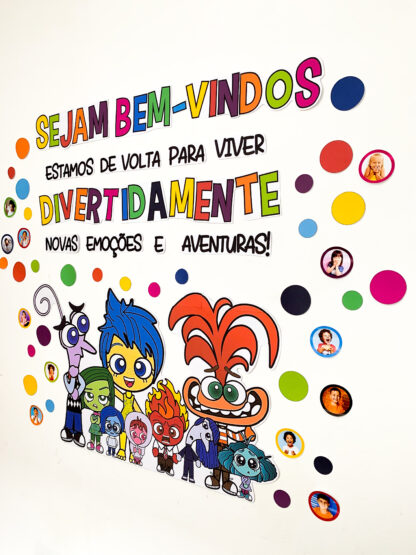 Painel Volta às Aulas Emoções com fotos - Imagem 4