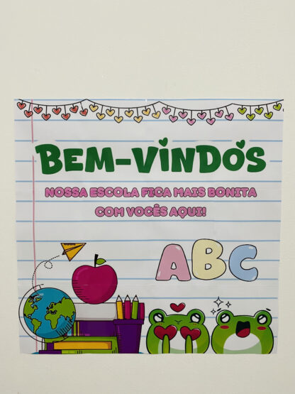 Painel de Boas-Vindas – Tema Super Colorido! - Imagem 3