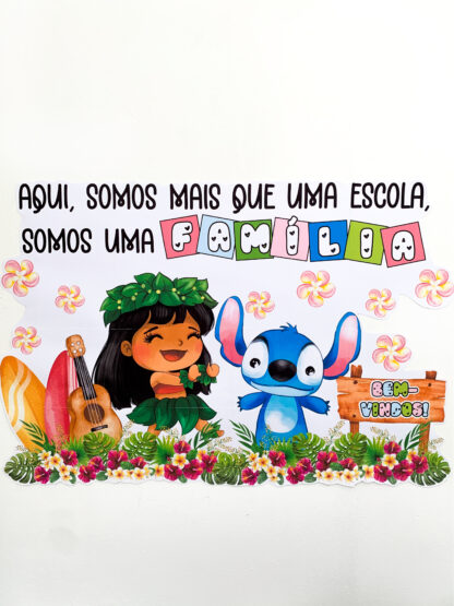 Kit Volta às Aulas - Tema Stitch - Imagem 2